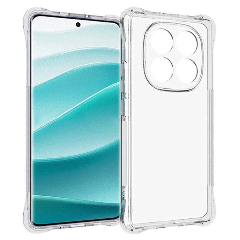 Coque Xiaomi Redmi Note 14 Pro 5G / Poco X7 Transparente Renforcée avec Protecteur Écran