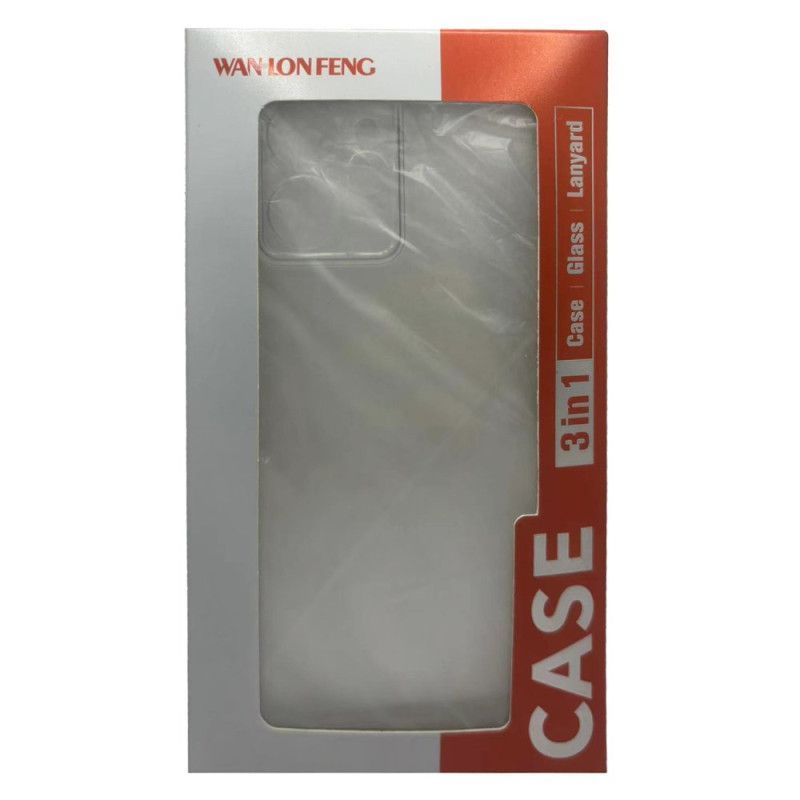 Coque Xiaomi Redmi Note 14 Pro 5G / Poco X7 Transparente Renforcée avec Protecteur Écran