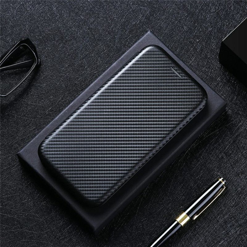 Flip Cover Xiaomi Redmi Note 14 Pro 5G / Poco X7 Fibre Carbone