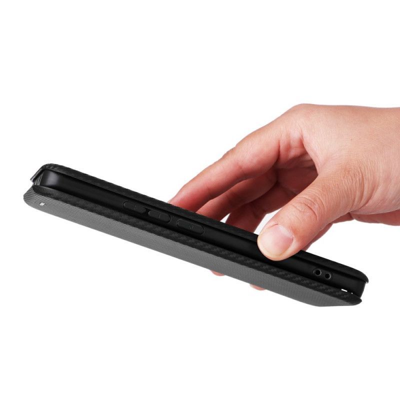 Flip Cover Xiaomi Redmi Note 14 Pro 5G / Poco X7 Fibre Carbone