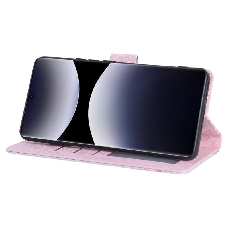 Housse Xiaomi Redmi Note 14 Pro 5G / Poco X7 5G Blocage RFID Fleurettes