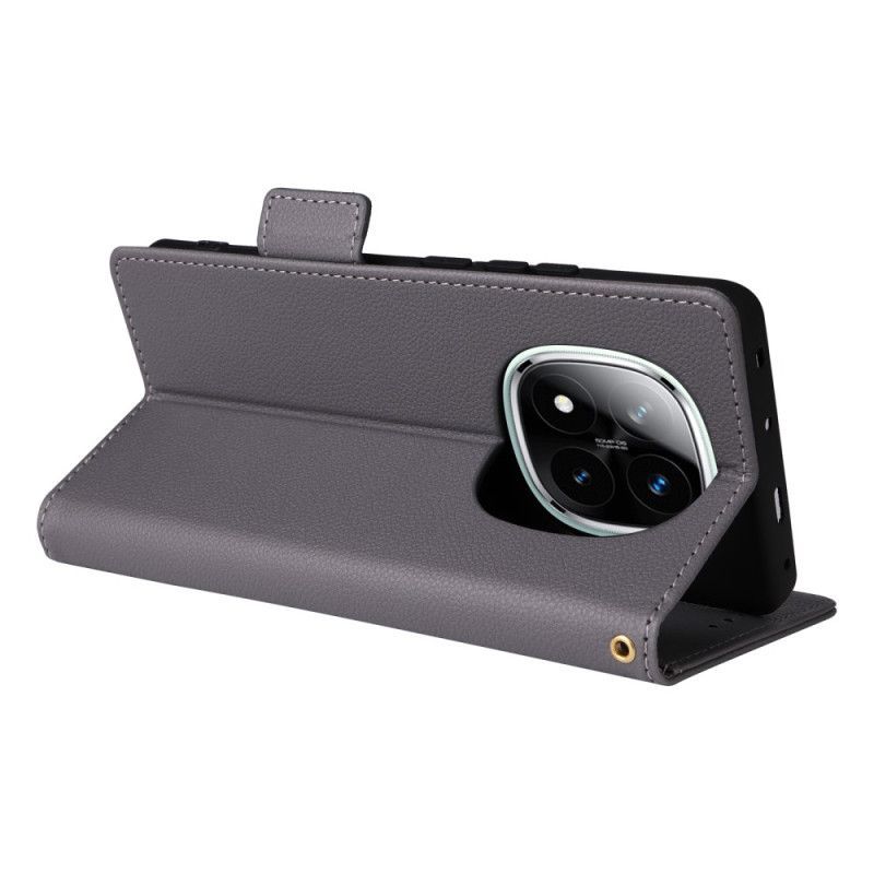 Housse Xiaomi Redmi Note 14 Pro Plus 5G / 14 Pro 5G / Poco X7 Surface Texturée à Lanière