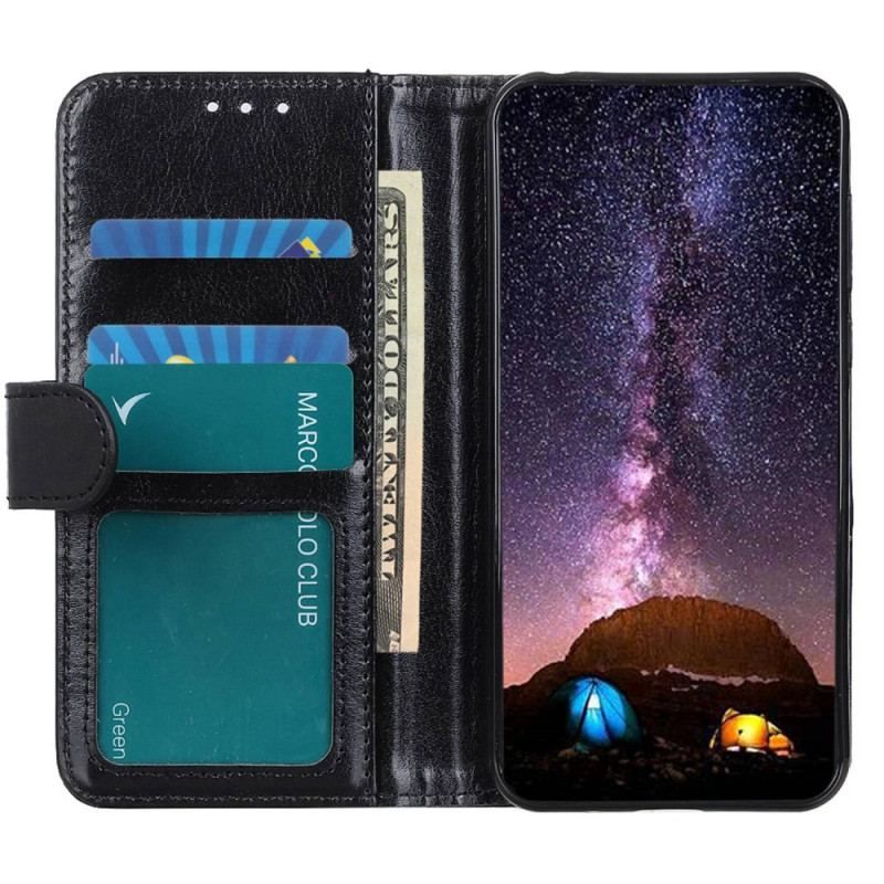 Housse Motorola Edge 40 Pro Simili Cuir Verni