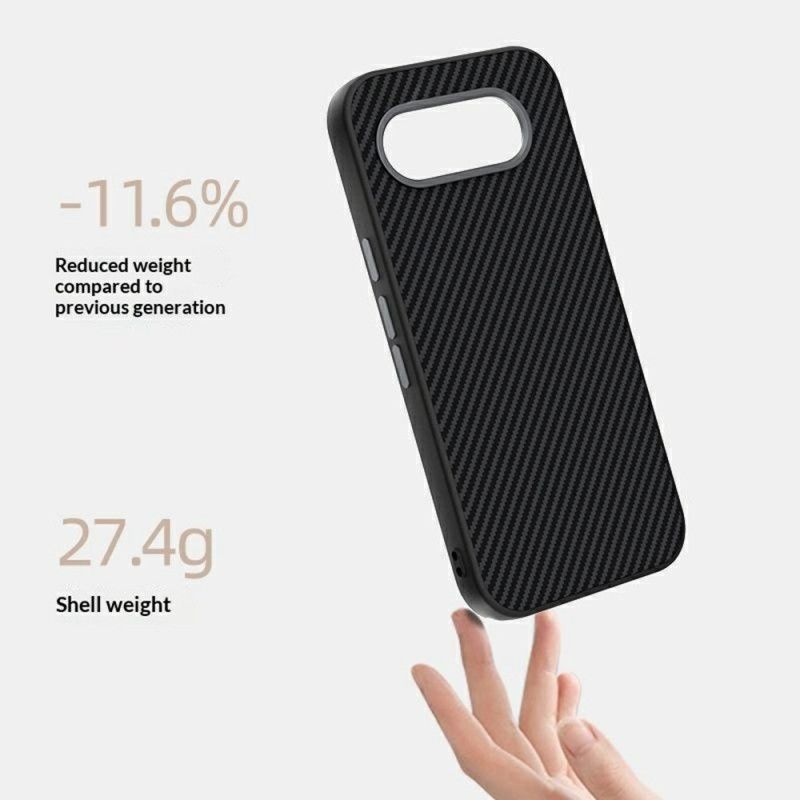 Coque Google Pixel 10A Magnétique Fibre de Carbone ABEEL