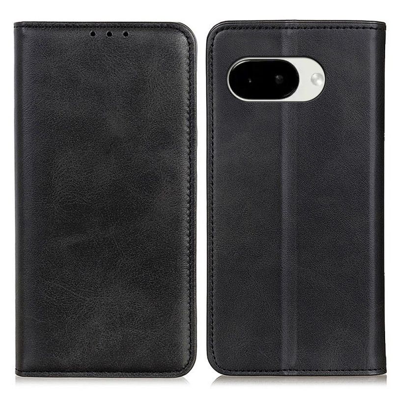 Flip Cover Google Pixel 10A Cuir Fendu Vintage