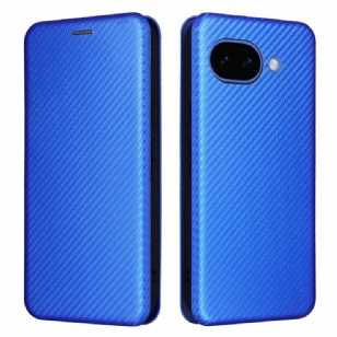 Flip Cover Google Pixel 10A Fibre de Carbone