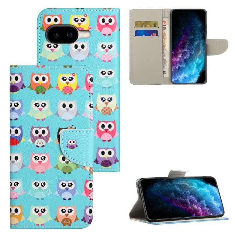 Housse Google Pixel 10A Chouettes