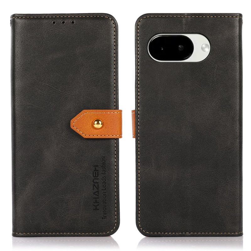 Housse Google Pixel 10A Fermoir Doré KHAZNEH