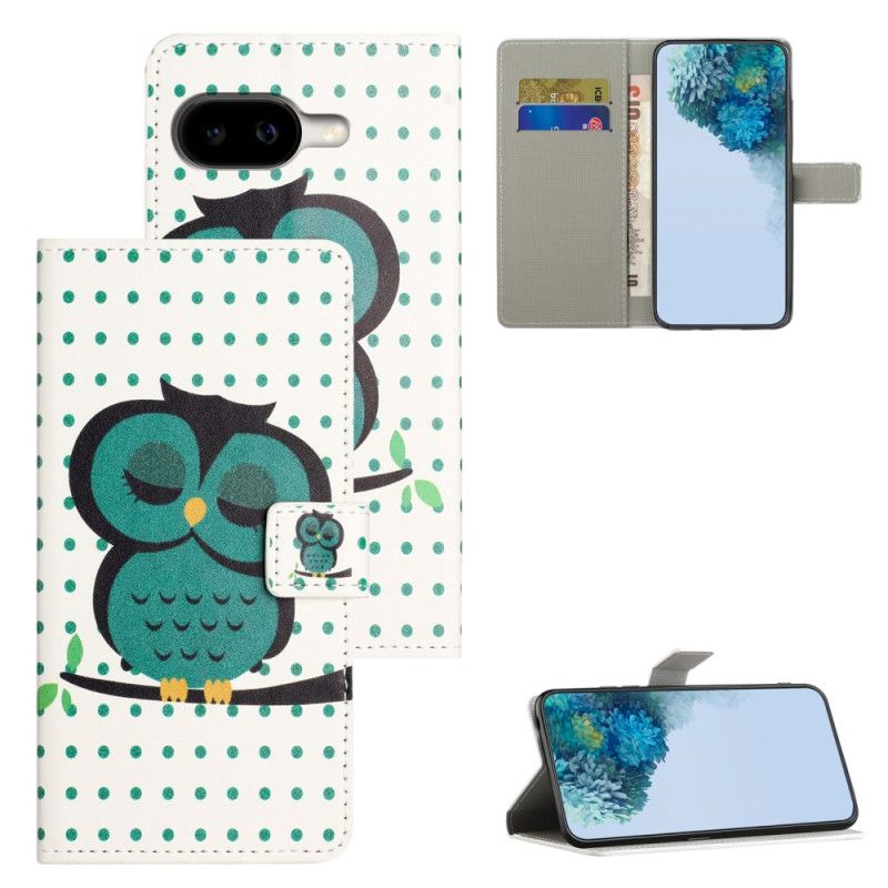 Housse Google Pixel 10A Hibou Endormi