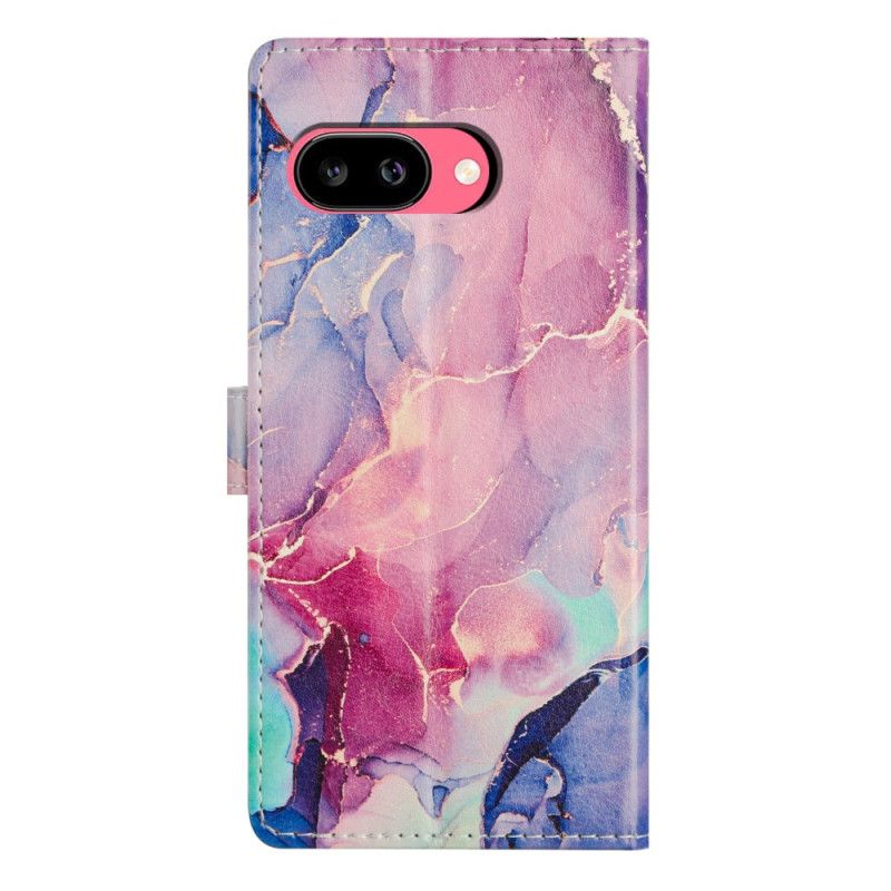Housse Google Pixel 10A Marbre Rose et Vert