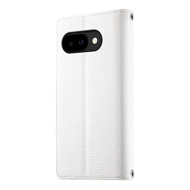 Housse Google Pixel 10A Portefeuille Bicolore avec Sangles