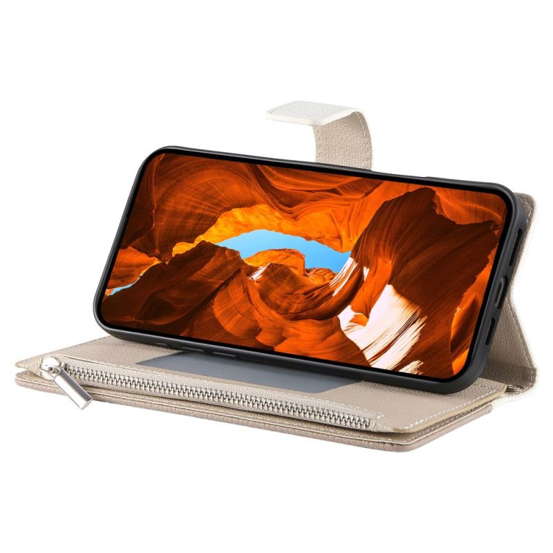 Housse Google Pixel 10A Portefeuille Bicolore avec Sangles