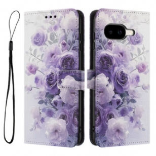 Housse Google Pixel 10A Roses Violette
