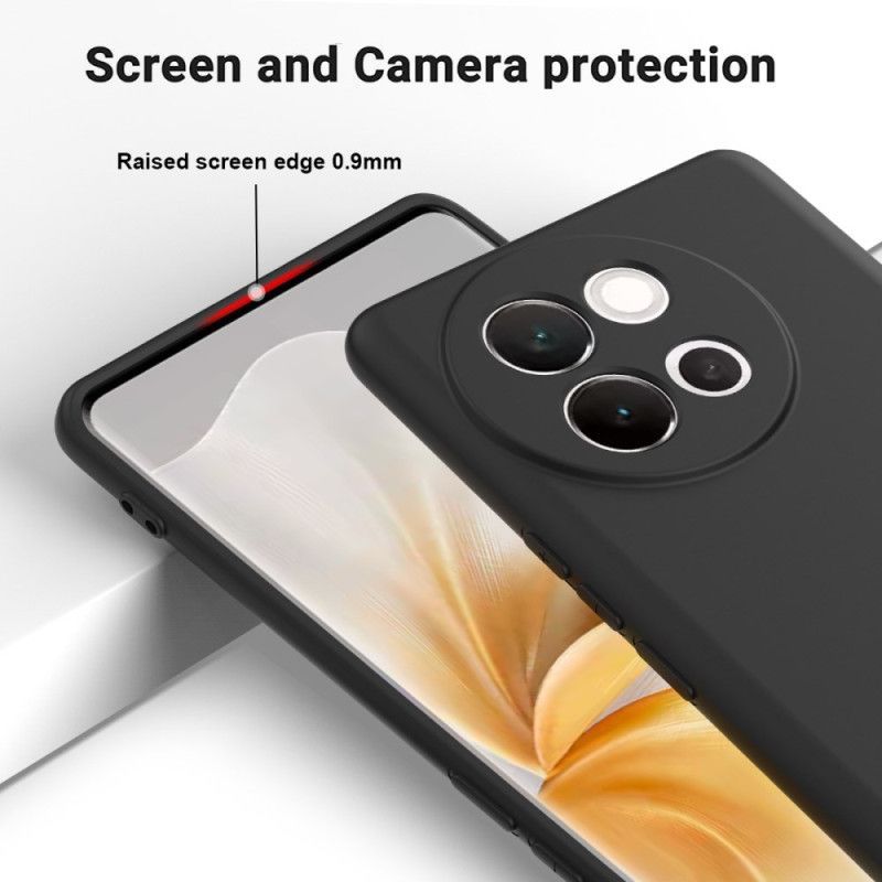 Coque vivo V40 Lite 5G Silicone Liquide à Lanière