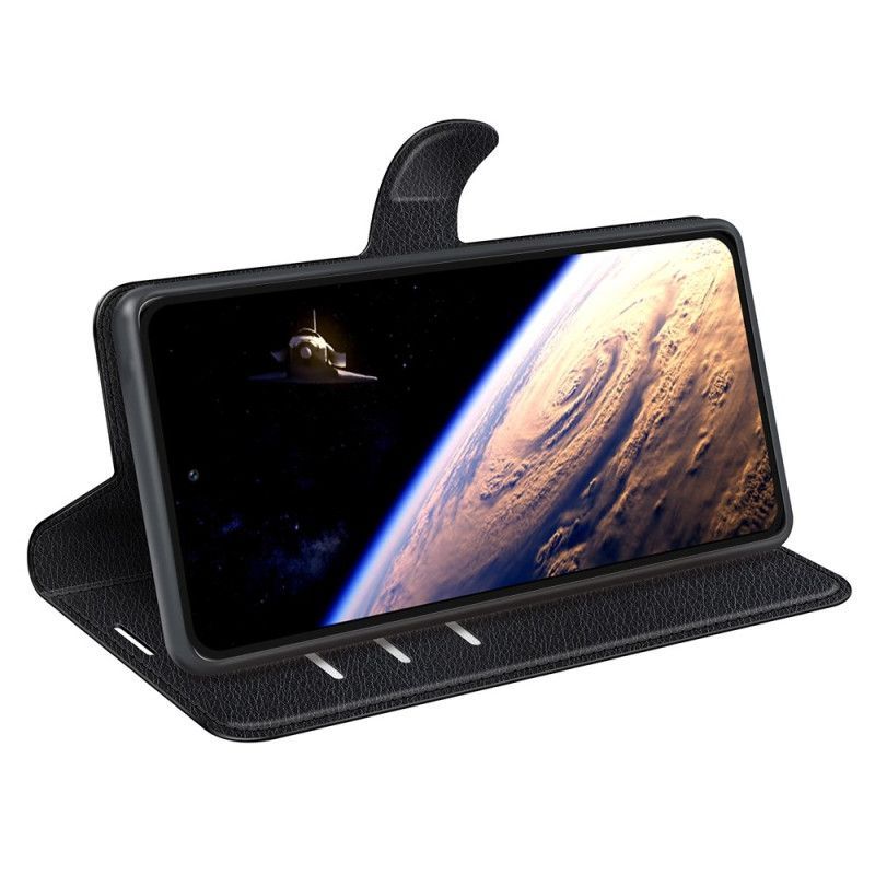 Housse Vivo V40 Lite 5G Simili Cuir Litchi