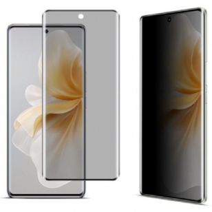 Protection en Verre Trempé Incurvé Anti-Espion pour Écran V40 Lite 5G