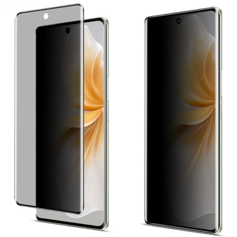 Protection en Verre Trempé Incurvé Anti-Espion pour Écran V40 Lite 5G