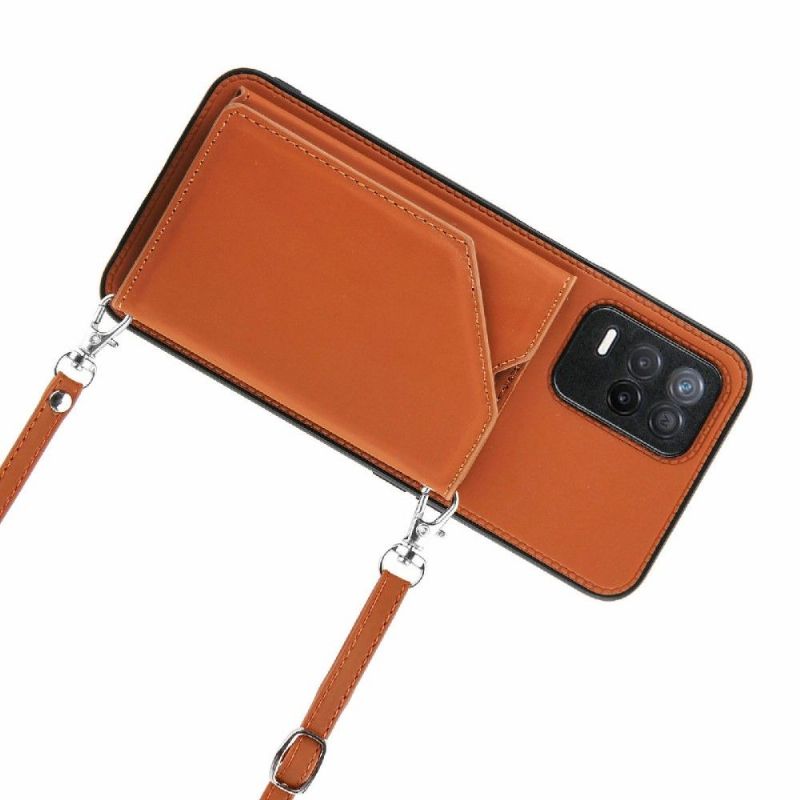 Coque Realme 8 5G AUDE Lanière multi compartiments