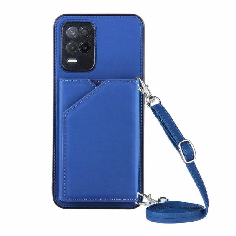 Coque Realme 8 5G AUDE Lanière multi compartiments