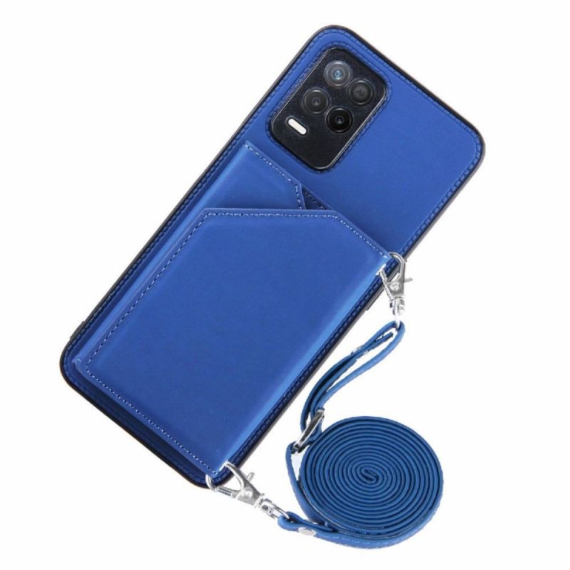 Coque Realme 8 5G AUDE Lanière multi compartiments