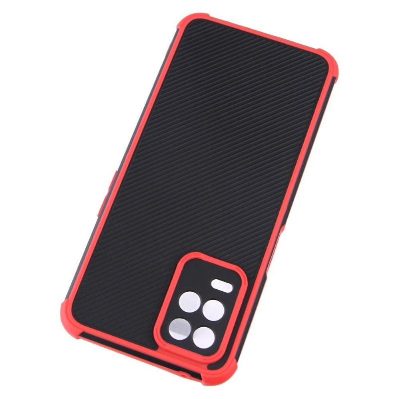 Coque Realme 8 5G Stripes angles renforcés