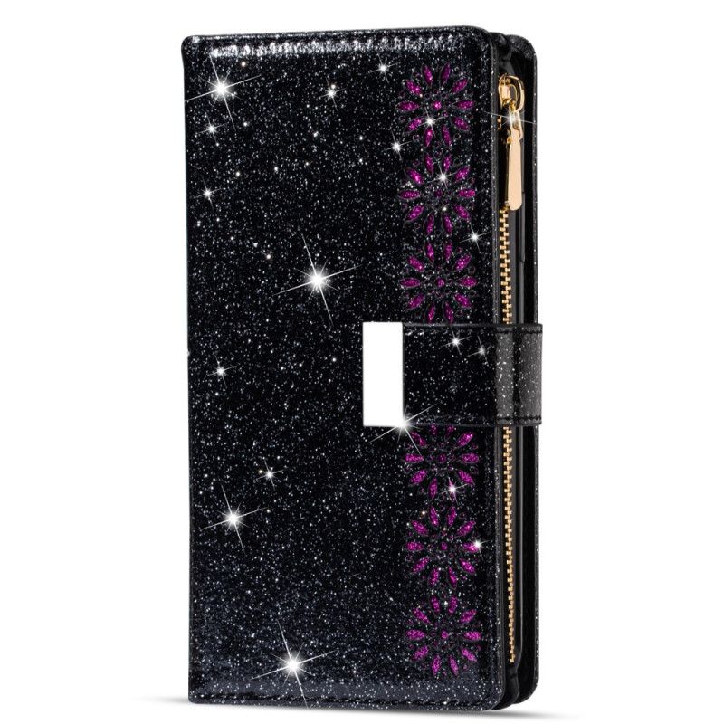 Housse Samsung Galaxy Z Fold 5 Paillettes Portefeuille