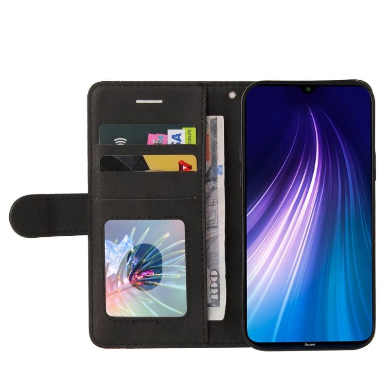 Housse Xiaomi Redmi Note 8 2021 / 2019 Bicolore artistique