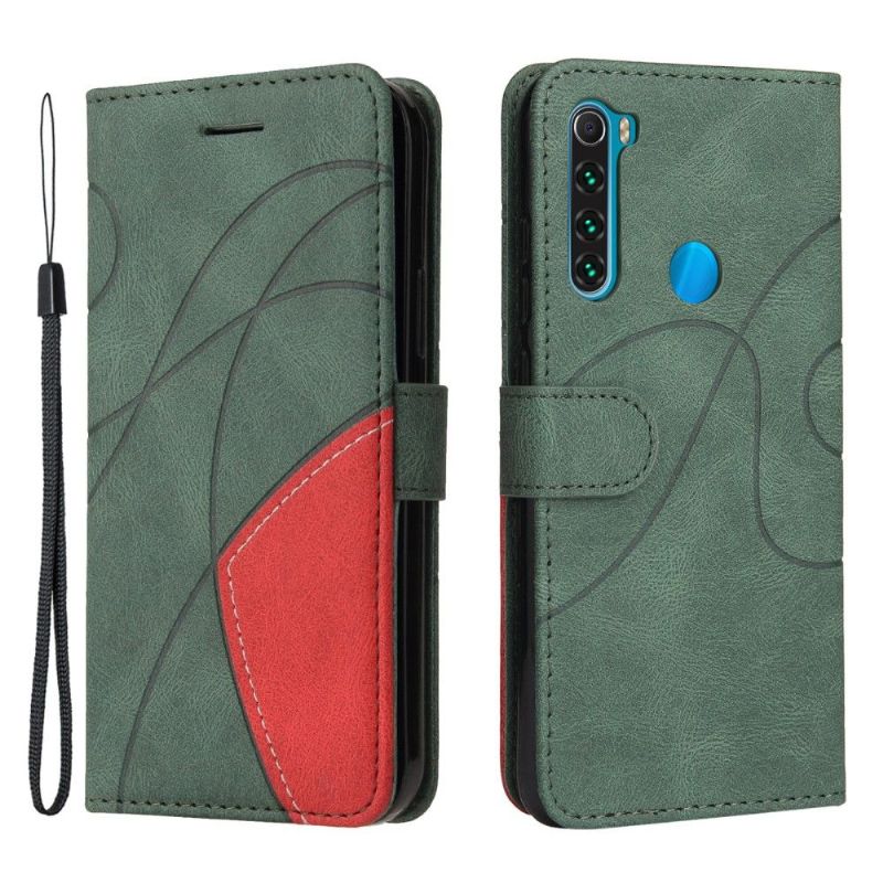 Housse Xiaomi Redmi Note 8 2021 / 2019 Bicolore artistique