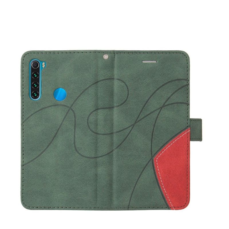 Housse Xiaomi Redmi Note 8 2021 / 2019 Bicolore artistique