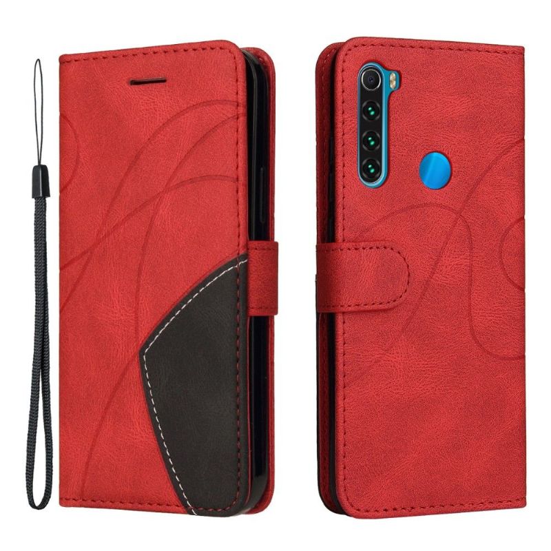 Housse Xiaomi Redmi Note 8 2021 / 2019 Bicolore artistique