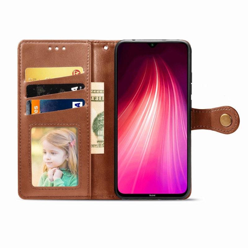 Housse Xiaomi Redmi Note 8 2021 / 2019 Indila Simili Cuir Porte Cartes