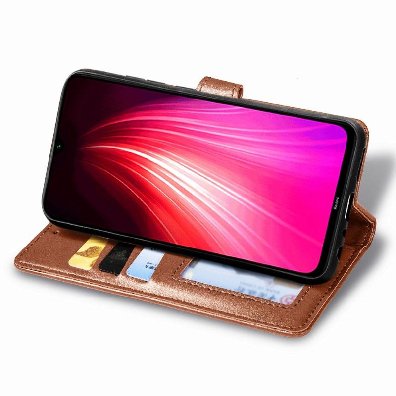 Housse Xiaomi Redmi Note 8 2021 / 2019 Indila Simili Cuir Porte Cartes