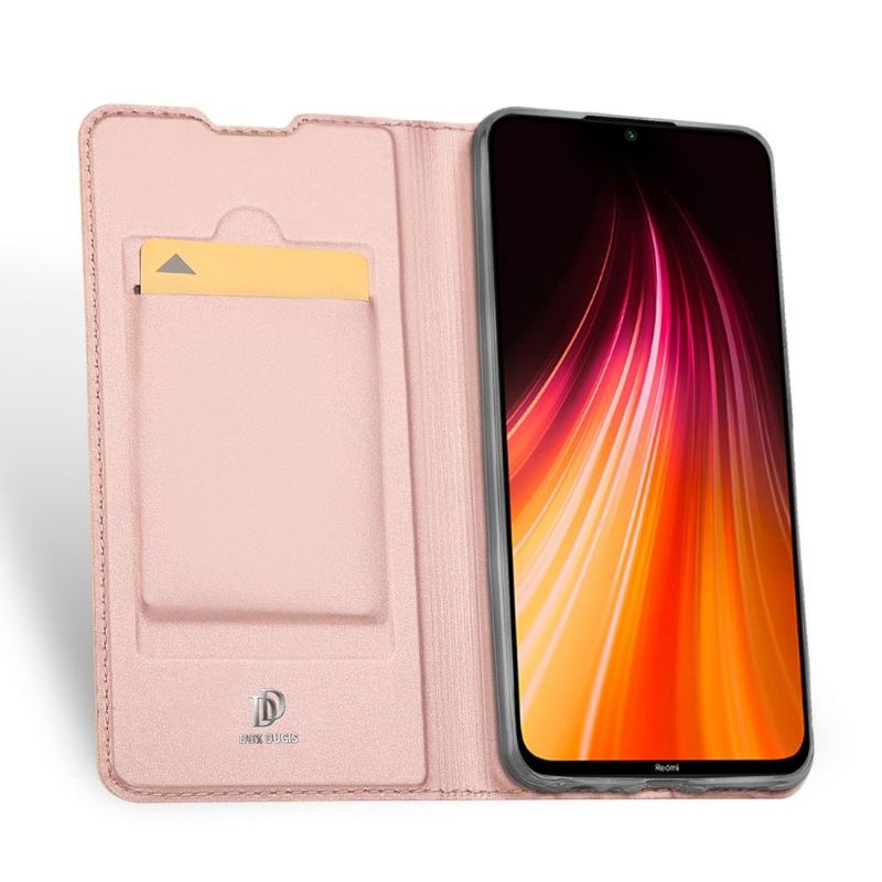 Housse Xiaomi Redmi Note 8 2021 / 2019 revêtement satiné