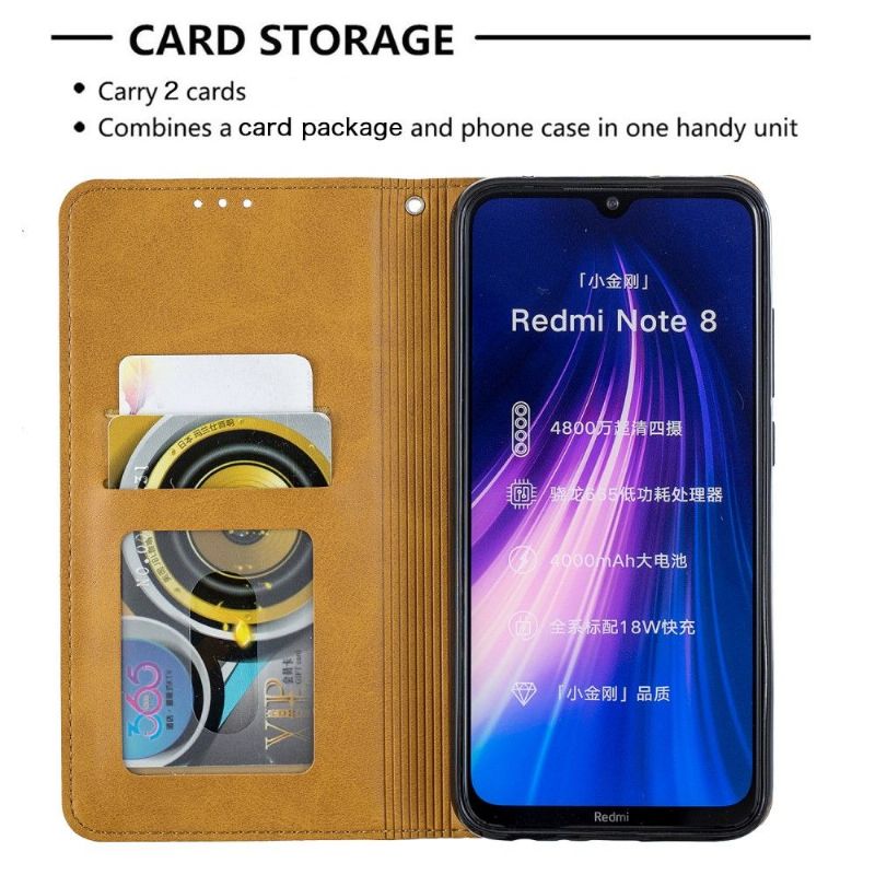Housse Xiaomi Redmi Note 8 / 2021 Célinia porte cartes
