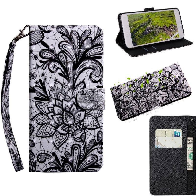 Housse Xiaomi Redmi Note 8 2021 Dentelle Fleur