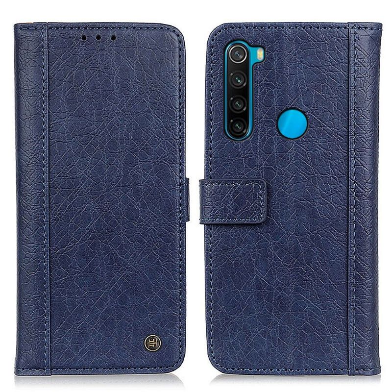 Housse Xiaomi Redmi Note 8 2021 Rhino simili cuir