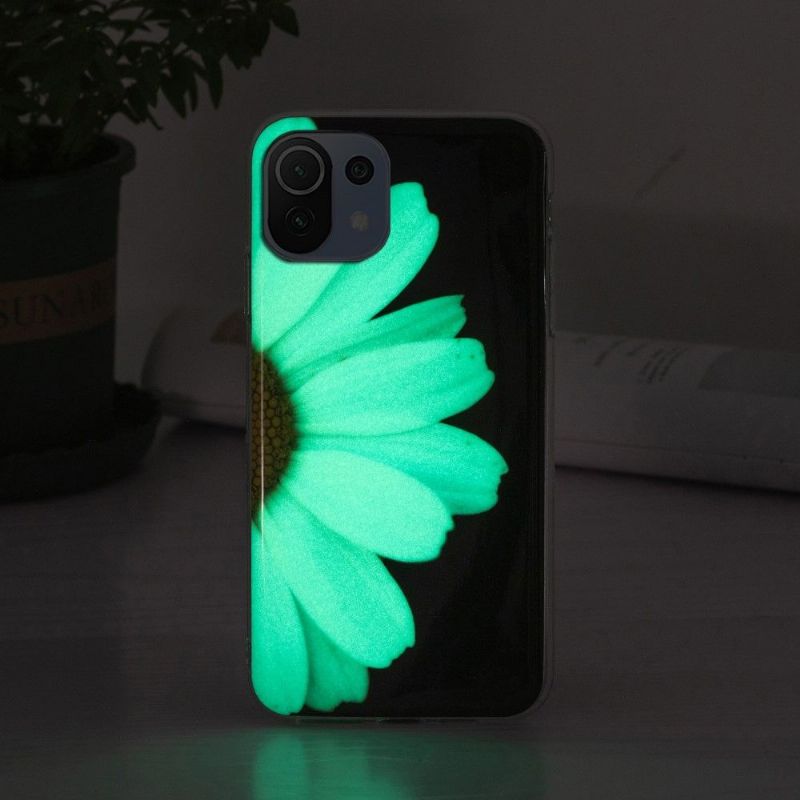 Coque Xiaomi 11 Lite 5G NE / Mi 11 Lite / Lite 5G Fluorescente Marguerite