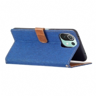 Housse Xiaomi 11 Lite 5G NE / Mi 11 Lite / Lite 5G Oxford effet toile
