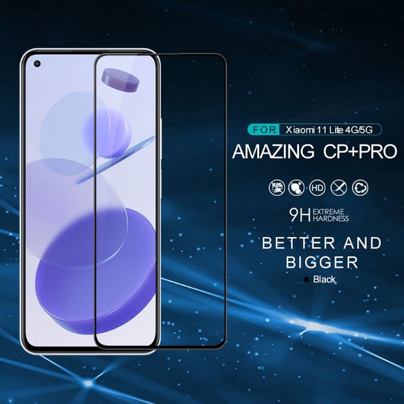 Protection d'écran Xiaomi 11 Lite 5G NE / Mi 11 Lite / 5G Nillkin en Verre Trempé