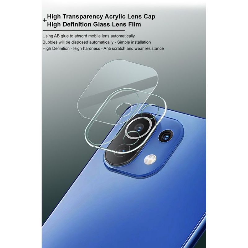 Verre Trempé pour lentille du Xiaomi 11 Lite 5G NE / Mi 11 Lite / Mi 11 Lite 5G (3 pièces)
