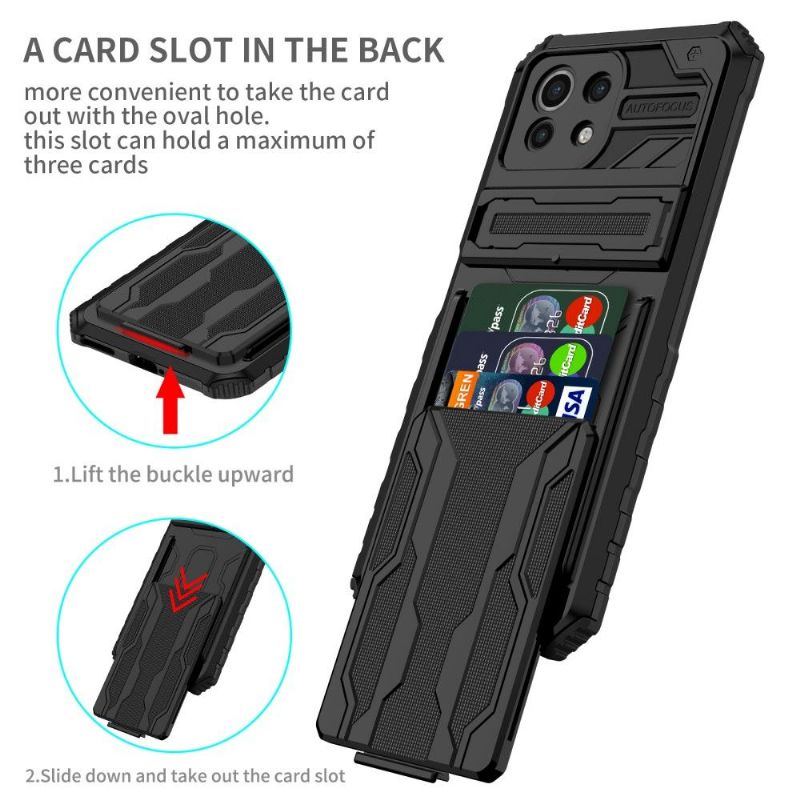 Xiaomi 11 Lite 5G NE, Mi 11 Lite 4G, Mi Lite 5G - Coque protection fonction support