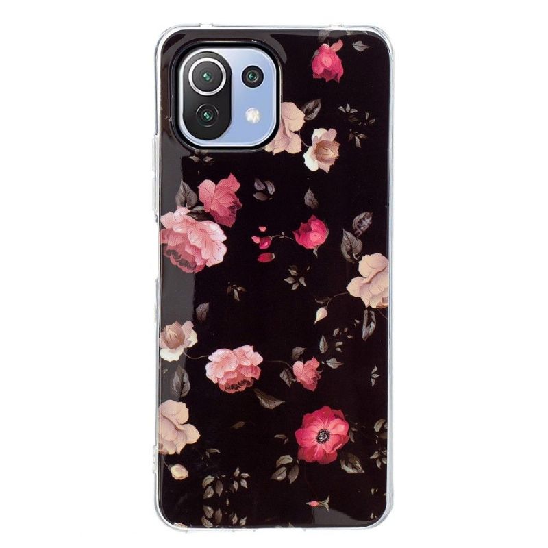 Xiaomi 11 Lite 5G NE / Mi 11 Lite / 5G - Coque Luminous Fleurs