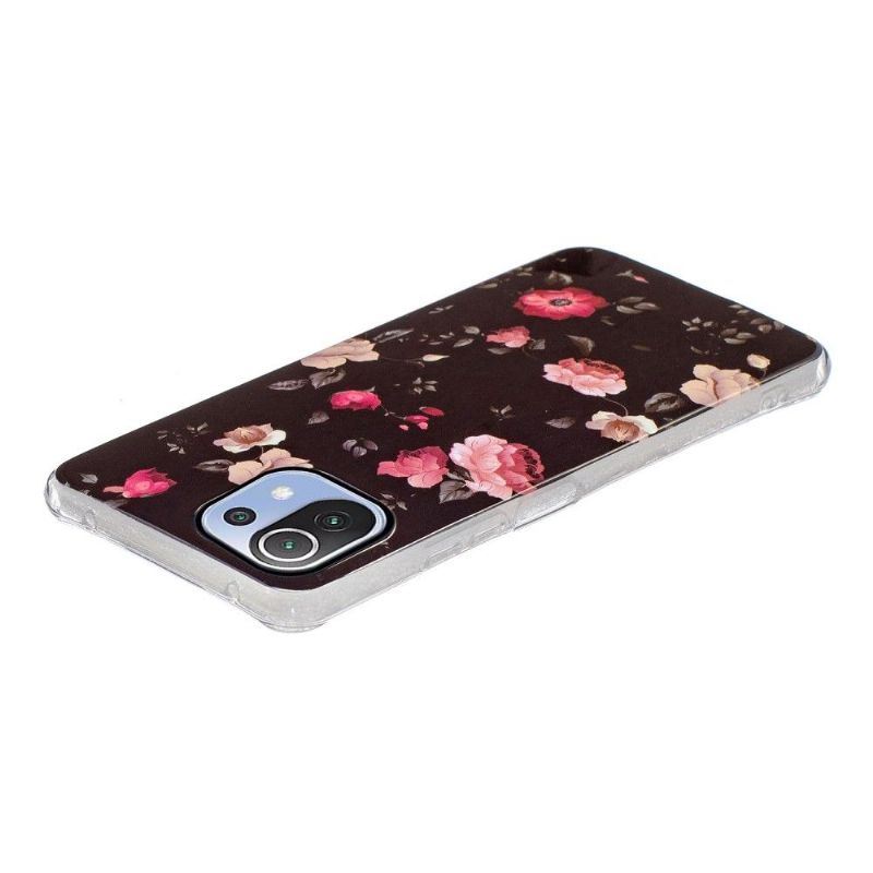 Xiaomi 11 Lite 5G NE / Mi 11 Lite / 5G - Coque Luminous Fleurs