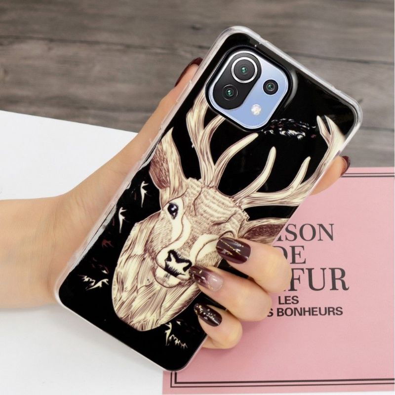 Xiaomi 11 Lite 5G NE / Mi 11 Lite / 5G - Coque Luminous Wapiti