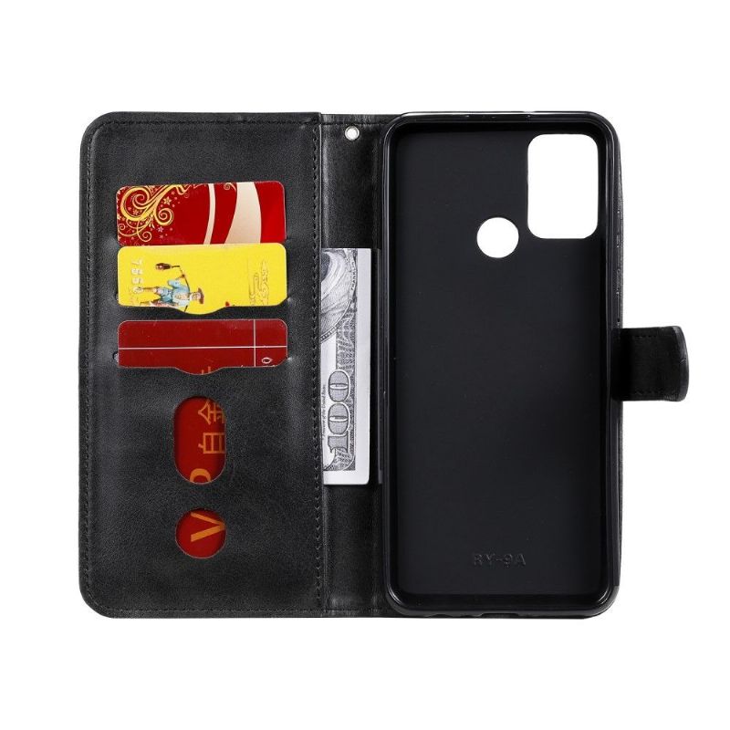 Housse Honor 9A Zipper Pocket Fonction Support