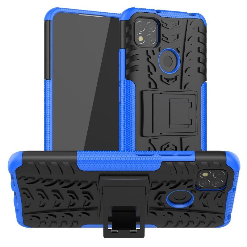 Coque Xiaomi Redmi 9C antidérapante avec support intégré