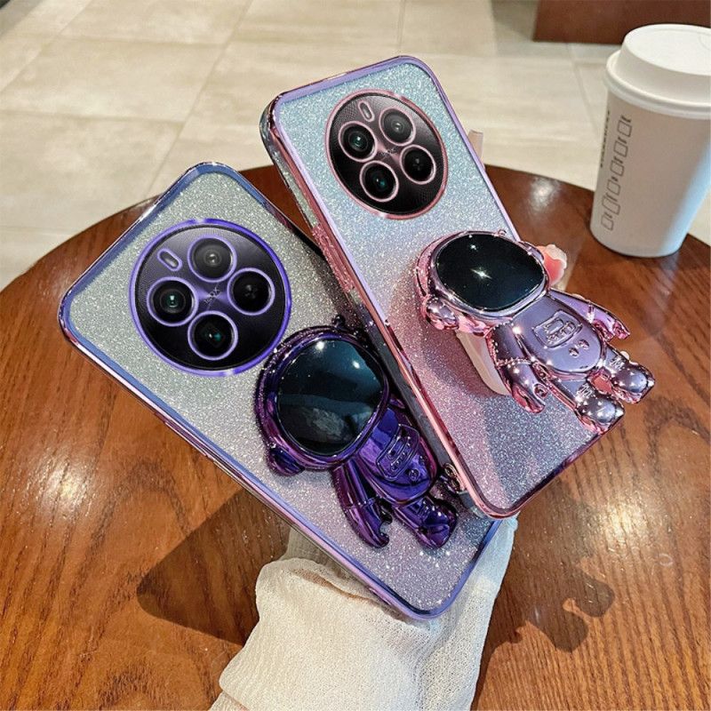 Coque Realme 12 Pro 5G / 12 Pro Plus 5G Astronaute Pailleté