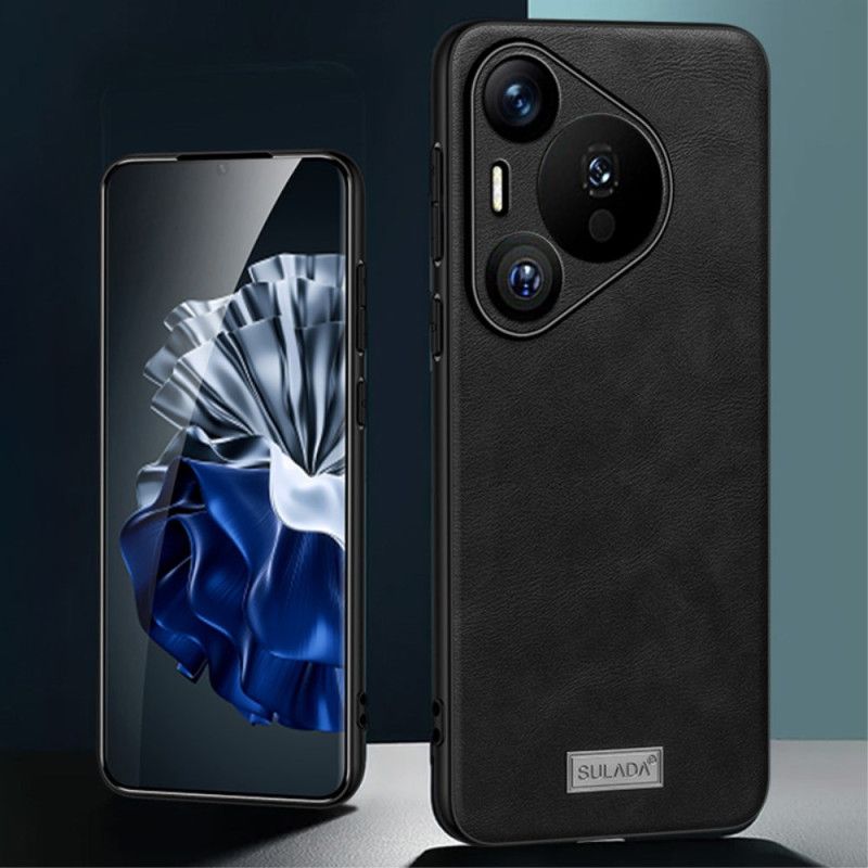 Coque Huawei Pura 70 Simili Cuir SULADA