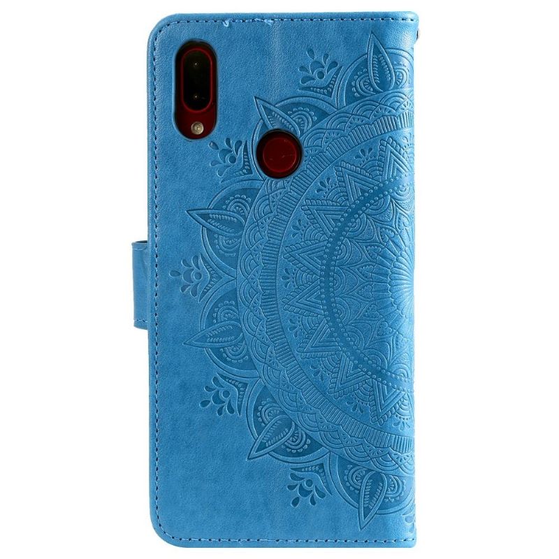 Xiaomi Redmi Note 7 - Étui avec lanière mandala soleil
