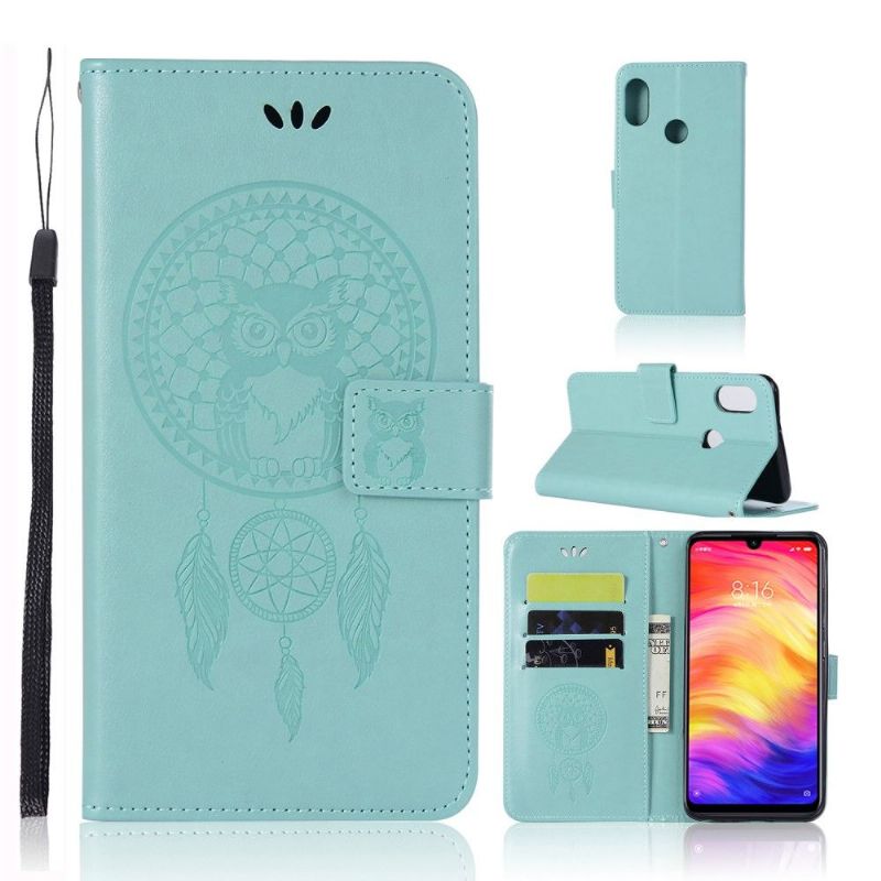 Xiaomi Redmi Note 7 - Étui hibou attrape rêves